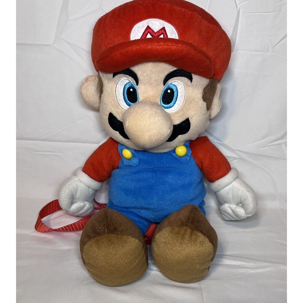 MARIO PLUSH BACK PACK NINTENDO SUPER MARIO BROS New 2011